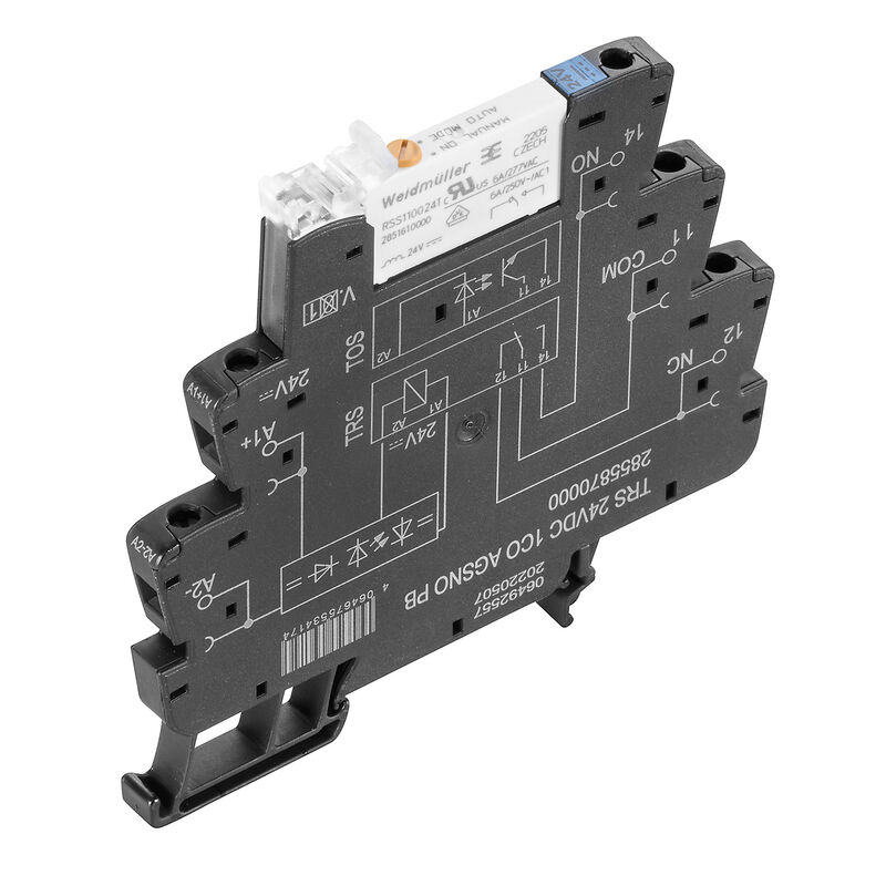 TRS 24VDC 1CO AGSNO AU PB