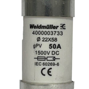 FUSE WSFL 22X58 50A 1K5V GPV