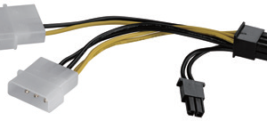 Advantech 1700024754-01 Power cable for GPU card - Two B4P
