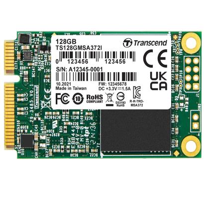 Advantech 96FD-M128-ITR72 Transcend mSATA 128G SATA3 MLC WIDE TEMP