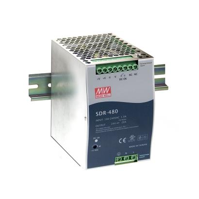Advantech 96PSD-A480W24-MS DIN Rail Power Supply AC to DC 100-240V 480W 24V