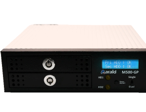 Advantech 96RACK5-ST-R1-AR9 ARAID 2.5"x2 SATA III RAID0/1 (Black)