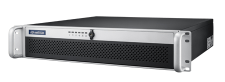 Advantech ACP-2020 ATX ve mATX Anakart için 2U Raf Tipi Kısa Derinlikli Kasa