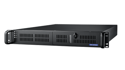 Advantech ACP-2320 Düşük-Profilli Arka Kelepçe Opsiyonlu ATX/ MicroATX Anakart için 2U Raf Tipi Kasa