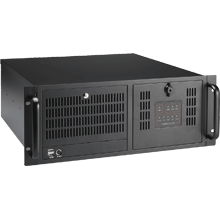 Advantech ACP-4000 Görsel ve Sesli Alarm Bildirimi ile Sessiz 4U Raf Tipi Kasa