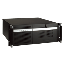 Advantech ACP-4010 ATX/CEB/EEB Anakart ya da Çift Sistem Destekli Tam-boyutlu SHB/SBC için Sessiz 4U Raf Tipi Kasa