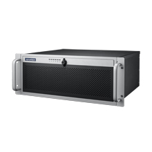 Advantech ACP-4020 Yarı-boyutlu SBC veya ATX / MicroATX Anakart için Kompakt 4U Raf Tipi Kasa