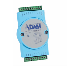 Advantech ADAM-4117 Modbus özellikli sağlam 8 kanallı Analog Giriş Modülü