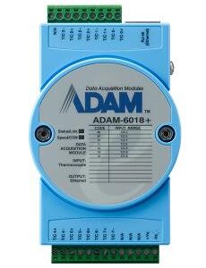 Advantech ADAM-6018+ 8Thermocouple IoT Modbus/SNMP/MQTT Ethernet Remote I/O