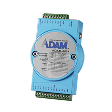 Advantech ADAM-6024 12 kanal İzole Evrensel Giriş / Çıkış Modbus TCP Modülü