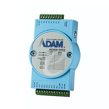 Advantech ADAM-6052 16 Kanallı Kaynak Tipi İzole Dijital I / O Modbus TCP Modülü