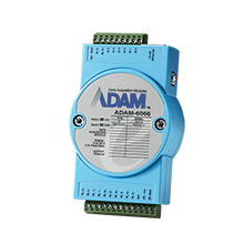 Advantech ADAM-6066 6 kanallı Dijital Giriş ve 6 kanallı Güç Rölesi Modbus TCP Modülü