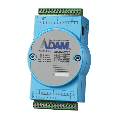 Advantech ADAM-6717 Analog Girişli Kompakt Akıllı Ağ Geçidi