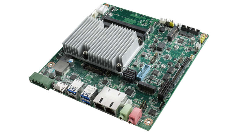 Advantech AIMB-233 Intel ® Core ™ i7 / i5 / i3 / Celeron BGA 1528 Tip C Alt./HDMI/LVDS(eDP), 6 COM, Çift LAN, miniPCIe, M.2, PCIex1, DDR4, DC Girişli Mini-ITX