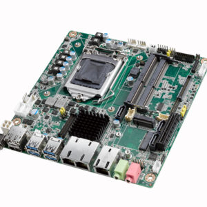 Advantech AIMB-286 8./9. Nesil Intel® Core ™ i7 / i5 / i3 LGA 1151 H310, DP / HDMI / LVDS (veya eDP), 2 COM, 4 USB3.0, 3 x GbE LAN, PCIe x 16, M ile Mini-ITX 2 adet E & B tuşu