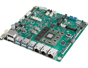 Advantech AIMB-293 AI-enabled Mini-ITX motherboard, NPU is 45TOPS. Native VPU supports 4K60P video codec and GPU supports 2D and 3D OpenCL, OpenCV accelerations.
