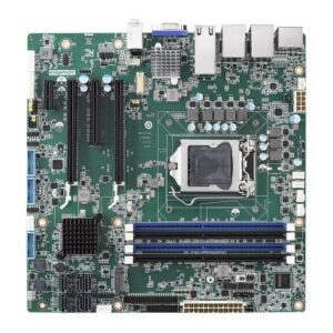 Advantech AIMB-587 Intel® Xeon® 10th Gen Core™i9/i7/i5/i3 LGA1151, MicroATX with2 DP++/VGA/eDP /6 COM, 2 Gbe LANs/ 2 10GbE Lans/ 4 USB3.2 Gen2/ 6 USB3.0 Gen1, ATX