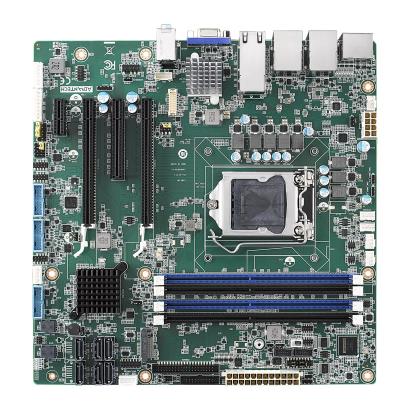 Advantech AIMB-587 Intel® Xeon® 10th Gen Core™i9/i7/i5/i3 LGA1151, MicroATX with2 DP++/VGA/eDP /6 COM, 2 Gbe LANs/ 2 10GbE Lans/ 4 USB3.2 Gen2/ 6 USB3.0 Gen1, ATX