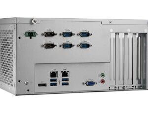 Advantech AIMC-3405 Front Access Micro Computer, Intel 10th Gen Core i CPU (LGA1200), 6 COM, 4 USB, and 4 Expansion slots