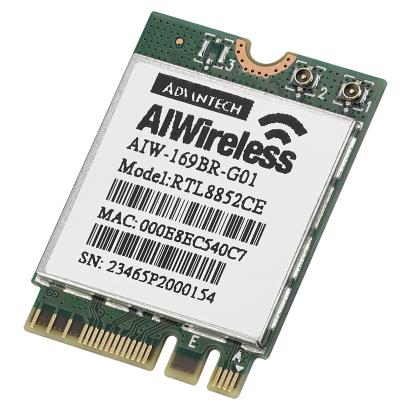 Advantech AIW-169 Entry-level Wi-Fi 6e solution with multiple OS and certification support.
