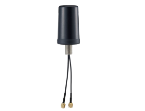 Advantech AIW-514 2-in-1 Wi-Fi Tri-band MIMO antenna, covering 2.4/5/6GHz bands, support Wi-Fi 6E/7, IP67