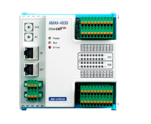 Advantech AMAX-4830 16 kanal İzole Dijital Giriş ve 16 kanal İzole Dijital Çıkış EtherCAT Uzaktan I / O Modülü