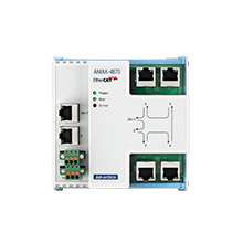Advantech AMAX-4870 6 portlu EtherCAT Bağlantı Modülü