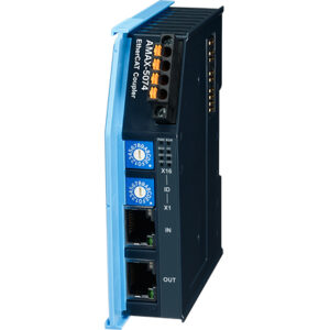 Advantech AMAX-5074 Kimlik anahtarı ile EtherCAT pay GÇ çoğaltıcı