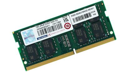 Advantech AQD-SD4U16N32-SEW1 Advantech 16G SO-DDR4-3200 1GbX8 1.2V SAM -40~85C