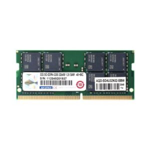 Advantech AQD-SD4U32N32-SBW Advantech 32G SO-DDR4-3200 2GbX8 1.2V SAM -40~85C