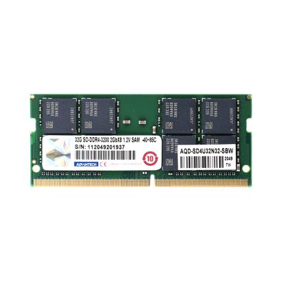 Advantech AQD-SD4U32N32-SBW Advantech 32G SO-DDR4-3200 2GbX8 1.2V SAM -40~85C