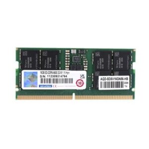 Advantech AQD-SD5V16GN56-HB Advantech 16GB SO-DIMM DDR5-5600 262Pin 2GX8 1.1V Unbuffered Hynix Chip