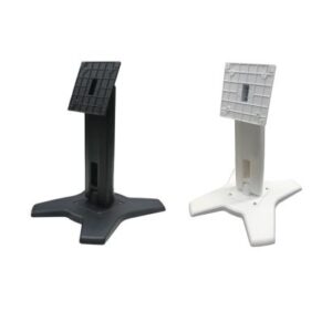 Advantech ARES-2425X ARES-2425X is a desk stand compatible with 75x75 mm / 100x100 mm VESA patterns. It can tilt -2° (down) ~ +180° (up) and screens up to 27"