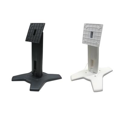 Advantech ARES-2425X ARES-2425X is a desk stand compatible with 75x75 mm / 100x100 mm VESA patterns. It can tilt -2° (down) ~ +180° (up) and screens up to 27"