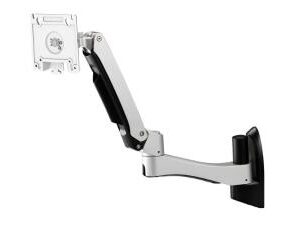 Advantech ARES-52A2G ARES-52A2G: Industrial-grade, extended wall-mounted arm with a tug-resistant VESA mount. It supports screens up to 27" and weights from 2 to 10 kg.