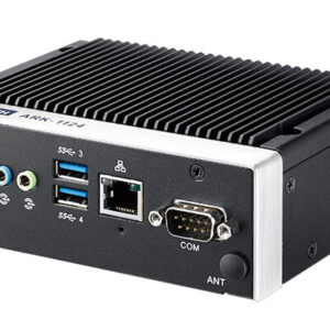 Advantech ARK-1124H Intel Atom ™ E3940 QC SoC, Çift HDMI / Çift LAN / Dört USB Modüler Fansız Kutu PC ile