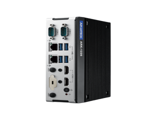 Advantech ARK-1220L 4K Çift HDMI / Çift LAN / M.2 DIN-Ray Fansız Kutu PC ile Intel Atom E3940 QC SoC