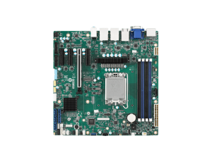 Advantech ASMB-589 MicroATX server board with Intel® Core™ Ultra 9/7/5, DDR5, and PCIe Gen5 for edge computing, industrial automation, and compact servers.