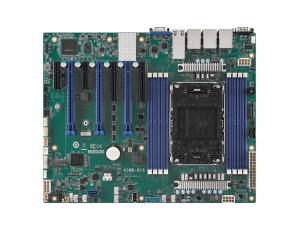 Advantech ASMB-818 LGA4710 Intel® 6th Gen Xeon® Scalable ATX server board with DDR5, PCIe Gen5, dual 10GbE, and IPMI for next-gen data centers and AI workloads.