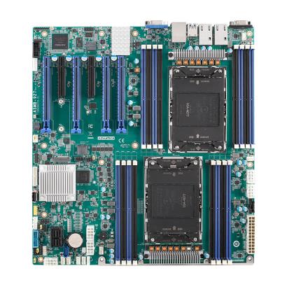 Advantech ASMB-927 Dual LGA4677 Intel® 5th/4th Gen Xeon® Scalable EATX server board with 16x DDR5, 4x PCIe x16, and dual 10GbE for enterprise workloads.