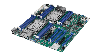 Advantech ASMB-928 Dual LGA4710 Intel® 6th Gen Xeon® Scalable EATX server board with 16x DDR5, 4x MCIO, and quad LAN for next-gen AI and storage servers.