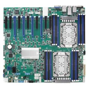 Advantech ASMB-976 LGA 4189 Intel® Xeon® Scalable ATX Server Board with 16x DDR4, 4x PCIe x16, 2x SATA 3, 2x SAS 3, 8x USB 3.2 (Gen. 1), Dual 10GbE, and IPMI