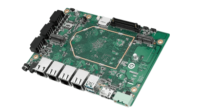 Advantech ASR-A501 Rockchip RK3588 Cortex®-A76 and A55 4'' SBC, ideal for AMR, AGV, robotic control, and AI surveillance applications.