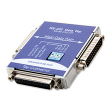 Advantech BB-232CDT RS-232 Veri Tapası (DB25M ve DB25F düz geçişli, DB25F monitör bağlantı noktaları)