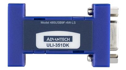 Advantech BB-485USB9F-4W-LS USB'den RS-485'e 4 Telli Minyatür Dönüştürücü - Kilitli Seri Numarası (USB kablosu dahil)