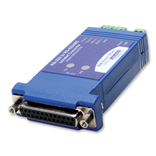Advantech BB-4WSD25OTB Isolated In-line Serial Converter,  DB25F/Terminal Blocks