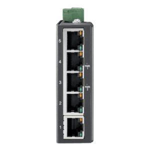 Advantech BB-ESW105-A Düşük VAC Güç Girişi ile 5FE İnce tip Yönetilmeyen Endüstriyel Ethernet Anahtarı