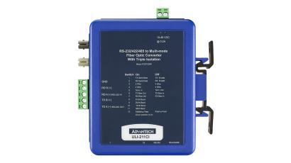 Advantech BB-FOSTCDRI 3 yollu Endüstriyel İzole Seri - Fiber Dönüştürücü - seri TB, çok modlu ST
