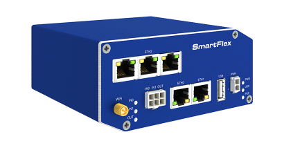 Advantech BB-SR30010125-SWH SmartFlex, Global, 5x ETH, WIFI, Metal
