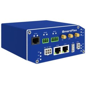 Advantech BB-SR30408420 SmartFlex, EMEA/LATAM/APAC, 3× ETH, 1× RS232, 1× RS485, PoE PSE, Metal, No ACC
